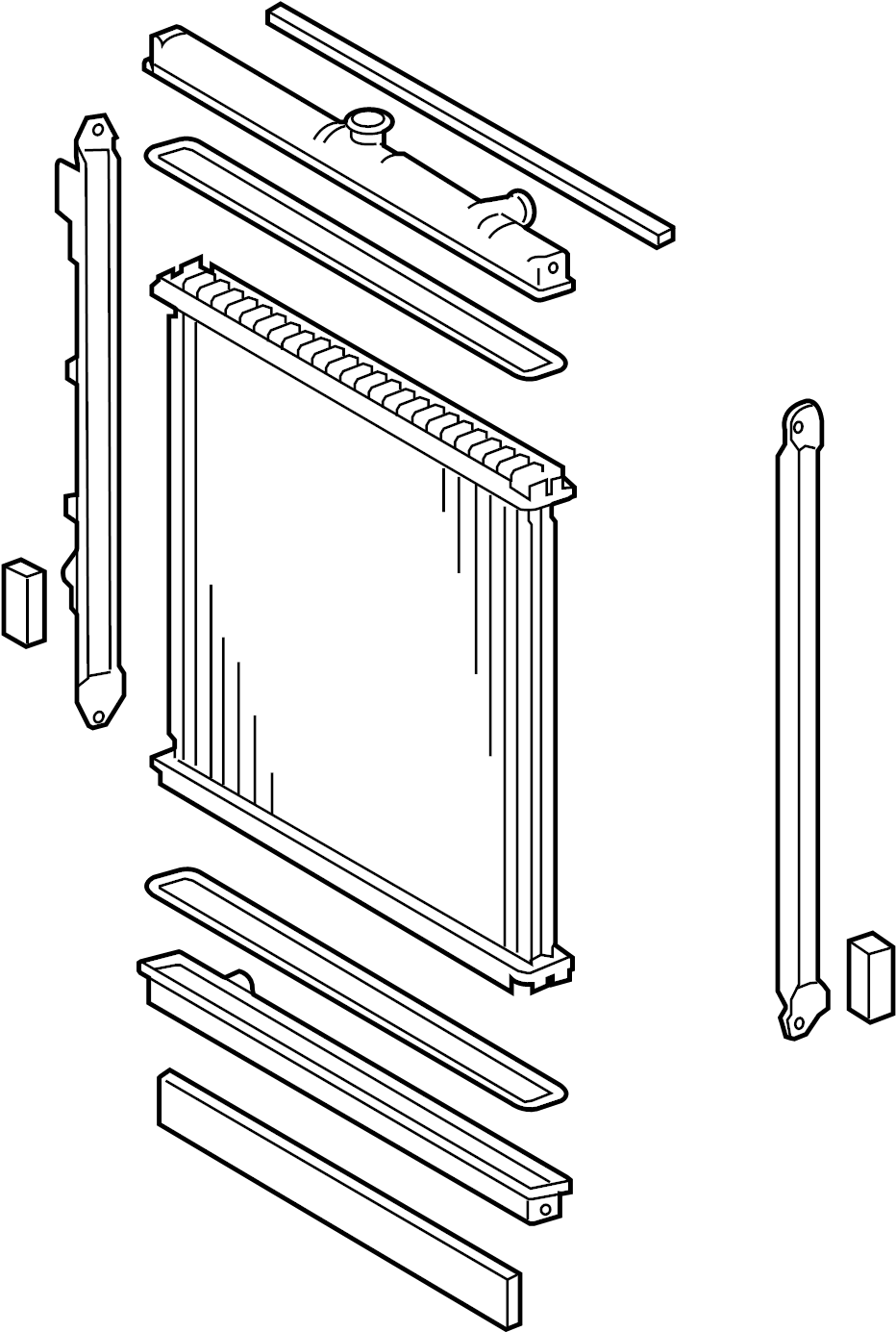 View 1640050384 Radiator Full-Sized Product Image