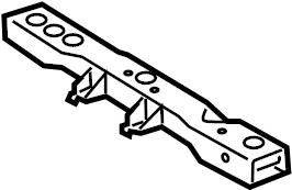 View 5120360251 Frame Crossmember (Front) Full-Sized Product Image