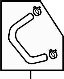View 4457160020 Brake. Hose.  Full-Sized Product Image