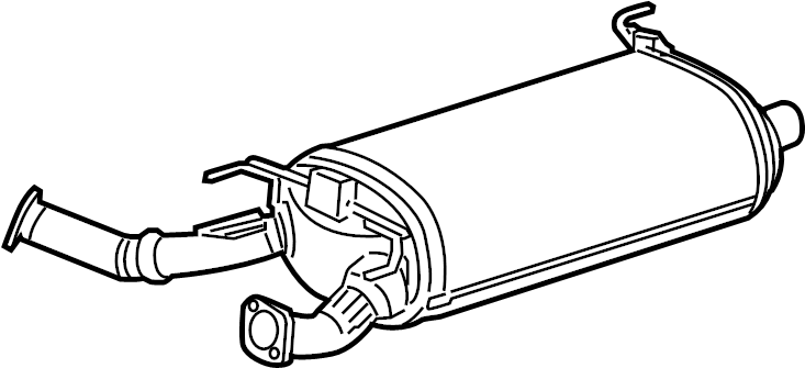 View 1742038100 PIPE. MUFFLER.  Full-Sized Product Image