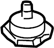 View 4830460140 Bumper. Stopper. Control. Arm. Damper. (Front, Lower) Full-Sized Product Image