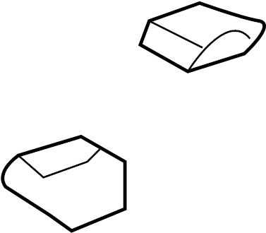 View 5846035012 Hook. Striker. Trim. Panel. (Front, Rear, Lower) Full-Sized Product Image