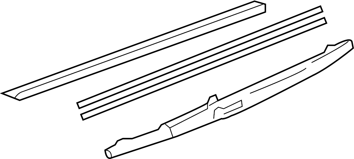 View 8524260130 Back Glass Wiper Blade (Rear) Full-Sized Product Image