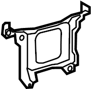 View 5899360090 Console Bracket (Front, Rear, Upper) Full-Sized Product Image