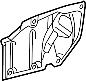 View 5144412050 Shield. (Front, Rear, Upper) Full-Sized Product Image