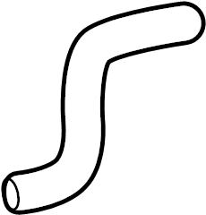 View 1657237120 Radiator Coolant Hose (Upper, Lower) Full-Sized Product Image