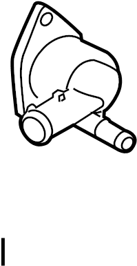View 1603137010 Inlet. Thermostat. Coolant. Engine.  Full-Sized Product Image