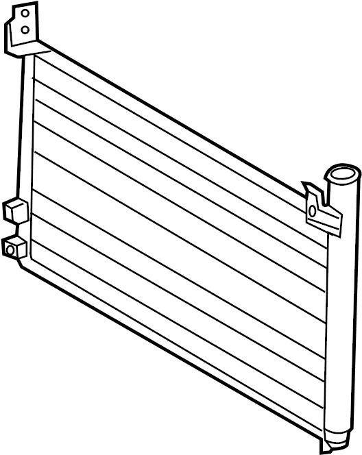 View 88460AZ012 CONDENSER ASSEMBLY, MVP.  Full-Sized Product Image