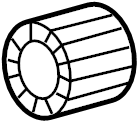 View 04152YZZA6 Engine Oil Filter Element Full-Sized Product Image
