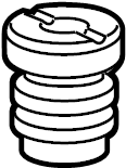 View 4833112220 Suspension Strut Bumper (Front) Full-Sized Product Image