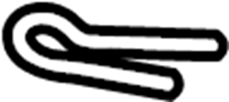 View 9046816017 Pin. Cotter. Clip. Arm. (Rear, Upper) Full-Sized Product Image