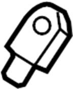 View 8983121020 Air Bag Impact Sensor (Rear) Full-Sized Product Image