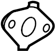 View 1625828040 Gasket. Pipe. Engine. Cooler. Coolant.  Full-Sized Product Image