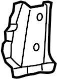 View 5718912010 Gusset. (Front, Upper, Lower) Full-Sized Product Image