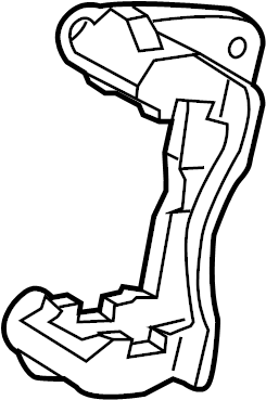 View 4772212A70 Disc Brake Caliper Bracket Full-Sized Product Image