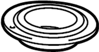 View 4847142010 Insulator. Spring. (Front, Upper) Full-Sized Product Image