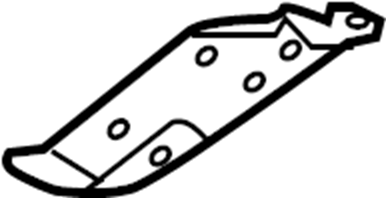 View 5801647031 Reinforcement. REINFORCED. (Front, Rear, Lower) Full-Sized Product Image
