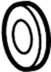 View 9091706056 Gasket. Pipe. Exhaust. (Front, Rear) Full-Sized Product Image