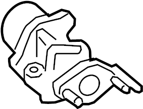 View 2562036060 Exhaust Gas Recirculation (EGR) Valve Full-Sized Product Image