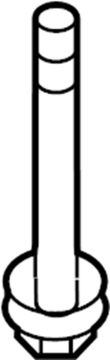 View 90119A0332 Bolt. Suspension. Crossmember. Mount. (Front, Rear, Upper) Full-Sized Product Image