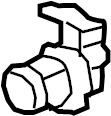 View 8533042010 Windshield Washer Pump (Front) Full-Sized Product Image