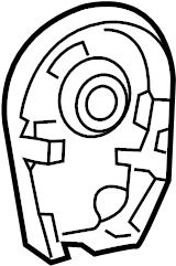 View 718620R070C0 Hinge cover. Shield, Seat Cushion. (Front) Full-Sized Product Image