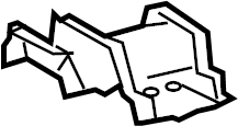 View 5820948010 Support. Bracket. Floor. Pan. Center. REINFORCE SUB - Assembly.  Full-Sized Product Image