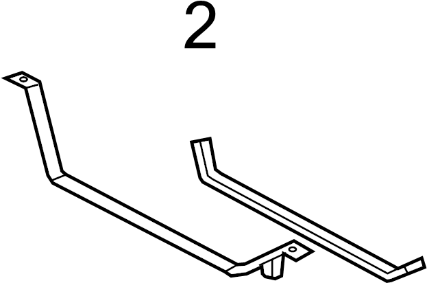View 7768160210 Fuel Tank Strap Sleeve Full-Sized Product Image