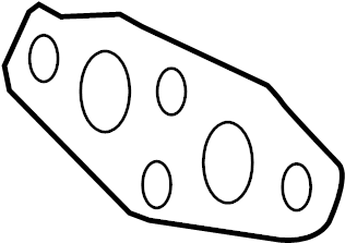 View 114960P010 Gasket. Oil. Pipe. Cooler. Hole. (Lower) Full-Sized Product Image