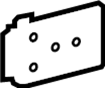View 571130E010 Rail. (Front, Rear, Lower) Full-Sized Product Image