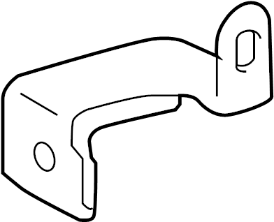 View 125110P070 Alternator Bracket Full-Sized Product Image