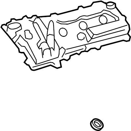 View 112020P012 Engine Valve Cover Full-Sized Product Image