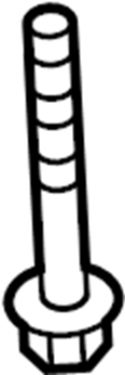 View 90119A0259 Bolt. Arm. Control. (Front, Rear, Upper, Lower) Full-Sized Product Image