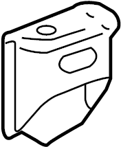 View 485070E010 Shock Mount Bracket (Rear, Lower) Full-Sized Product Image