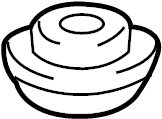 View 522770E030 Suspension. Crossmember. (Rear, Upper, Lower) Full-Sized Product Image