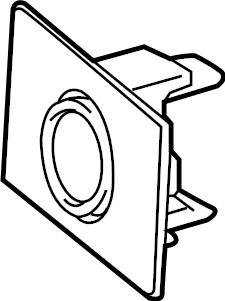 View 8934850130 Sensor. Retainer. Park. Bracket.  Full-Sized Product Image