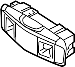 View 1C0951171CY20 Dome Light (Rear) Full-Sized Product Image