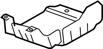 View 1C0035493 Radio Amplifier Bracket Full-Sized Product Image