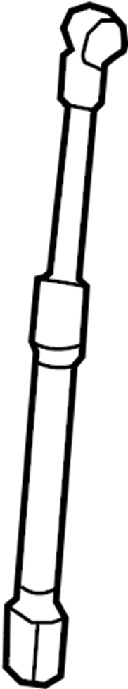 View 1C0823359E Hood Lift Support Full-Sized Product Image