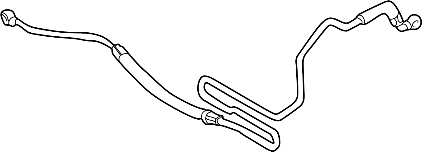 View 1C0422893BC Power Steering Pressure Hose Full-Sized Product Image