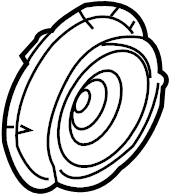 View 1Y0035411M Speaker. Door.  Full-Sized Product Image