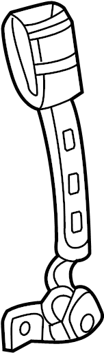 View 1C1857756FFCN Seat Belt Receptacle Full-Sized Product Image