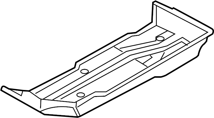View 1Y0803206 Floor Pan (Front) Full-Sized Product Image