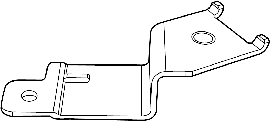 View 5C0951217A Anti-Theft Alarm Siren Bracket Full-Sized Product Image