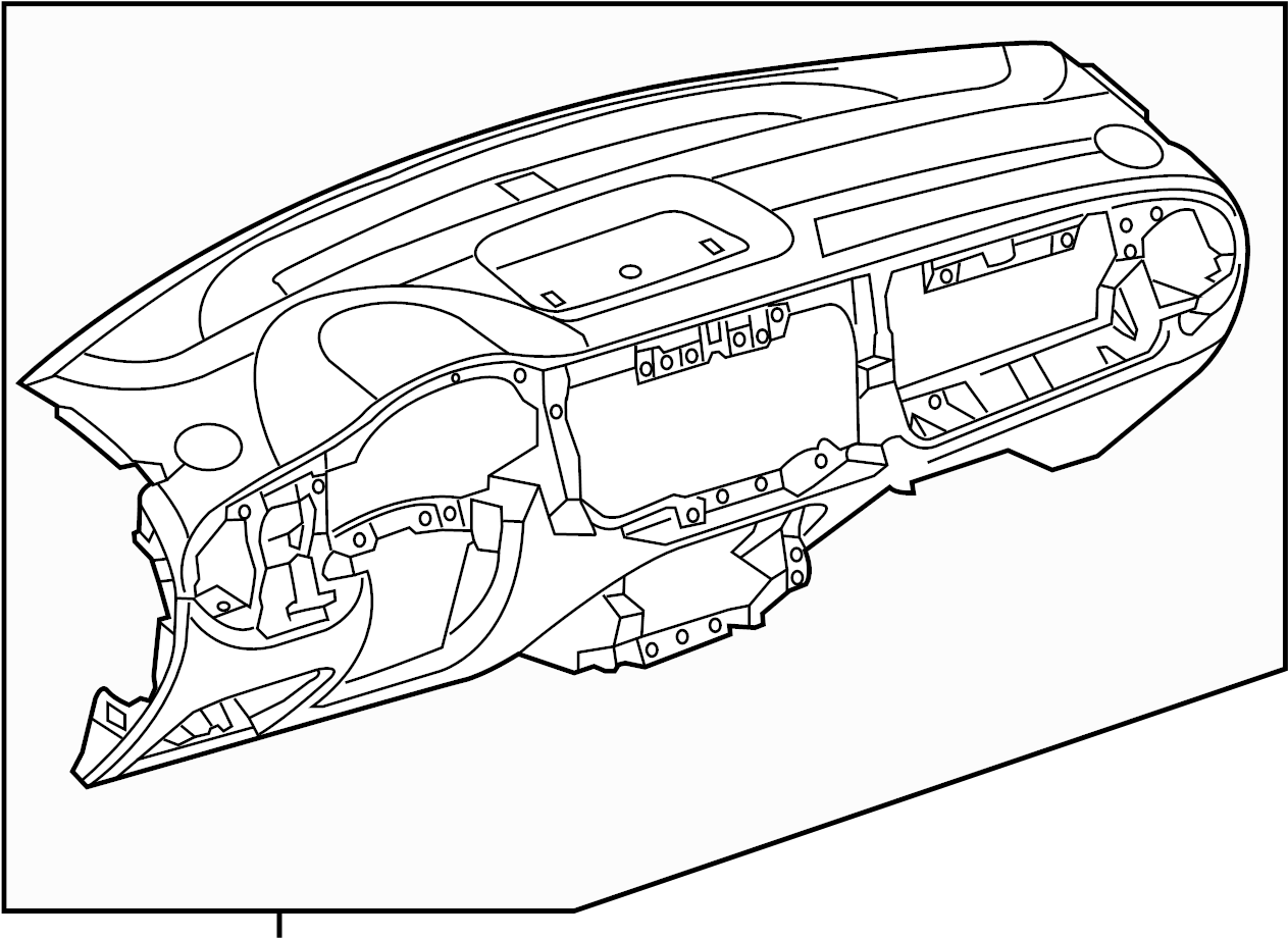 View 5C185700182V Dashboard Panel Full-Sized Product Image