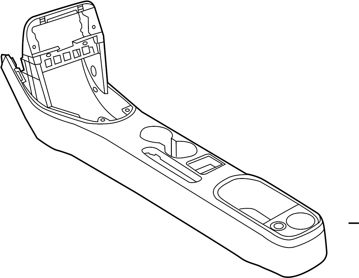 View 5C5863241BPX7 Center Console (Front) Full-Sized Product Image