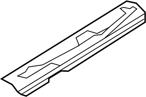 View 5C5801252 Sill. Rocker. (Rear) Full-Sized Product Image
