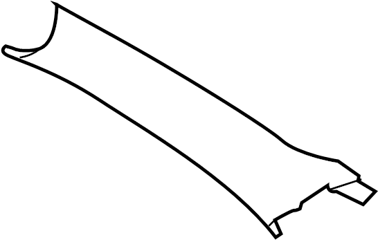 View 5C5867233APX7 Body A-Pillar Trim Panel Full-Sized Product Image
