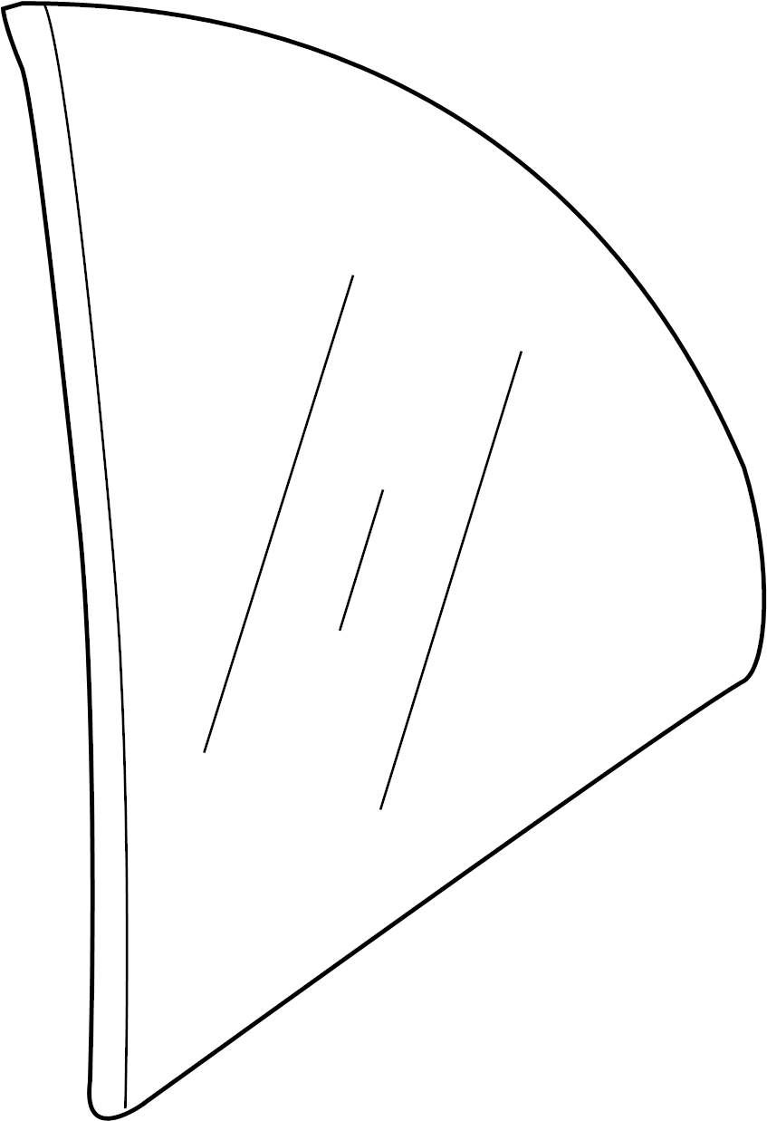 View 5C5845042P Qtr glass. Quarter Glass.  Full-Sized Product Image