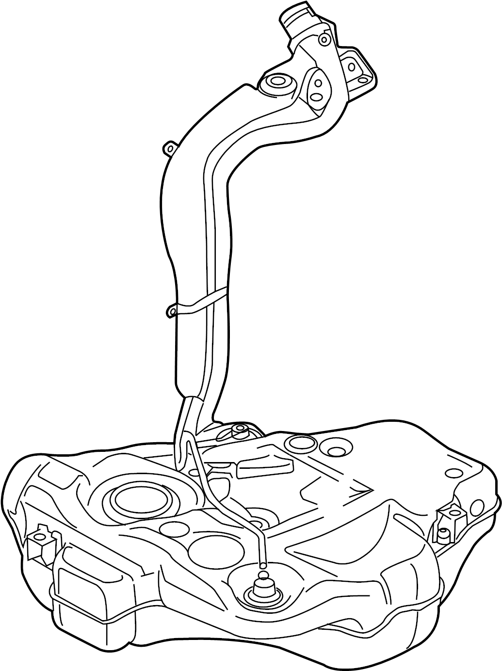View 5C0201060E Fuel Tank Full-Sized Product Image